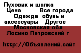 Пуховик и шапка  Adidas  › Цена ­ 100 - Все города Одежда, обувь и аксессуары » Другое   . Московская обл.,Лосино-Петровский г.